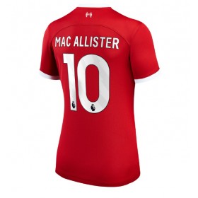 Liverpool Alexis Mac Allister #10 Hemmakläder Dam 2023-24 Kortärmad